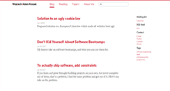 Desktop Screenshot of koszek.com